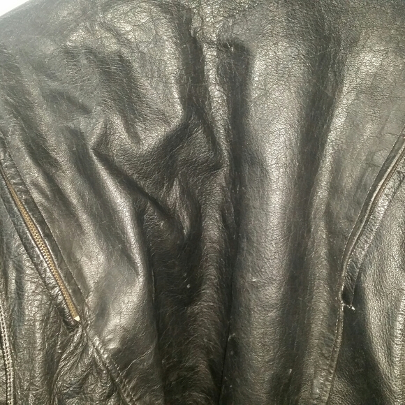 Motorcycle leather jacket - Picture 3 of 3